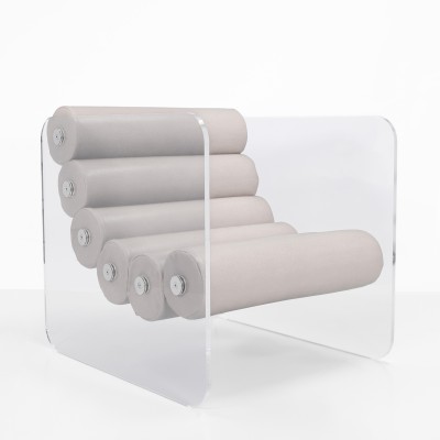 Design-Sessel MW02 aus glas - Handgefertigt in Frankreich. Design-Sessel MW02 aus glas - Handgefertigt in Frankreich.