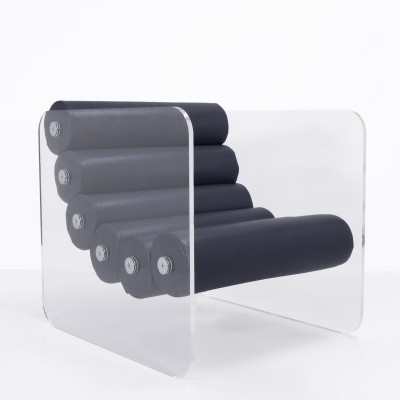 Fauteuil design MW02 en Altuglas - Fait main en France. Fauteuil design MW02 en Altuglas - Fait main en France.