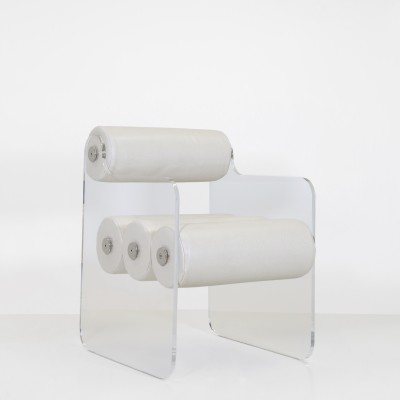 MW04 design chair in altuglas - Handmade in France. MW04 design chair in altuglas - Handmade in France.