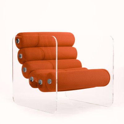 Fauteuil design MW02 en altuglas - Fait main en France. Fauteuil design MW02 en altuglas - Fait main en France.