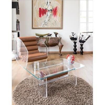 MW05 Design-Sessel aus Glas oder PMMA – Soshagro-Sitz