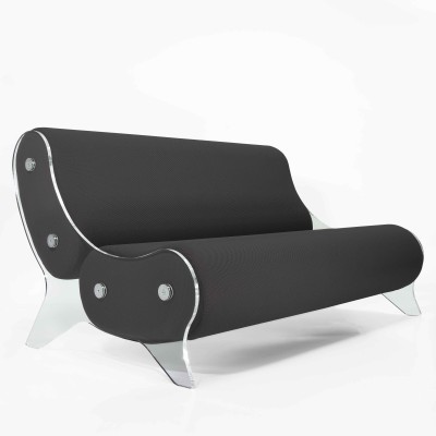 Design-Sofa KUUMO aus Acrylglas - Handgefertigt in Frankreich.