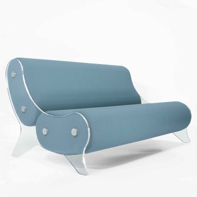 Sofa MW06 Design - Acrylic glass - Handmade in France.
