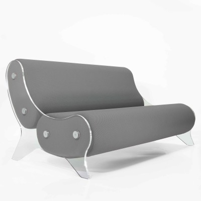 Sofa MW06 Design - Acrylic glass - Handmade in France.