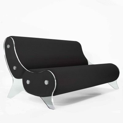 Sofa MW06 Design - Acrylic glass - Handmade in France.