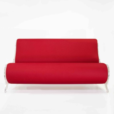 Sofa MW06 Design - Acrylic glass - Handmade in France.