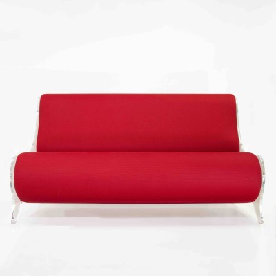 Design-Sofa KUUMO aus Acrylglas - Handgefertigt in Frankreich.