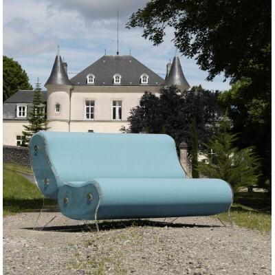 Design-Sofa MW06 aus PMMA - Handgefertigt in Frankreich.