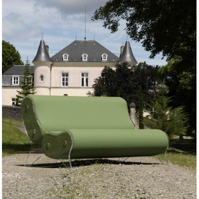Sofa MW06 Design - Acrylic glass - Handmade in France.