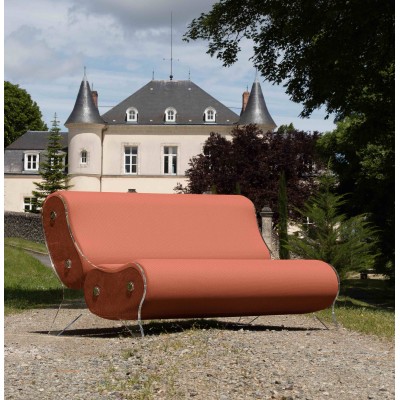 Sofa MW06 Design - Acrylic glass - Handmade in France.