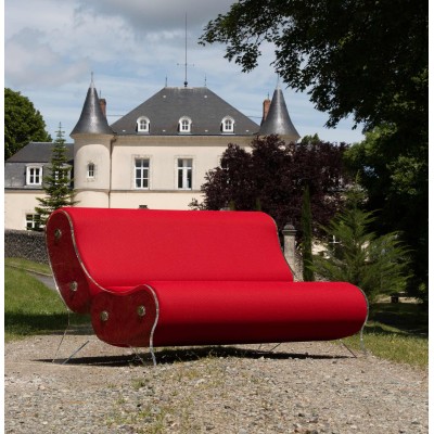 Sofa MW06 Design - Acrylic glass - Handmade in France.