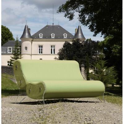 Design-Sofa MW06 aus PMMA - Handgefertigt in Frankreich.
