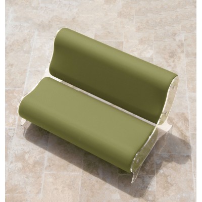 Sofa MW06 Design - Acrylic glass - Handmade in France.