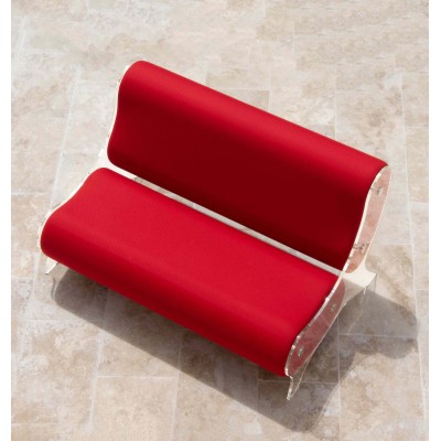 Sofa MW06 Design - Acrylic glass - Handmade in France.