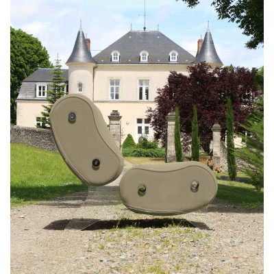Sofa MW06 Design - Acrylic glass - Handmade in France.