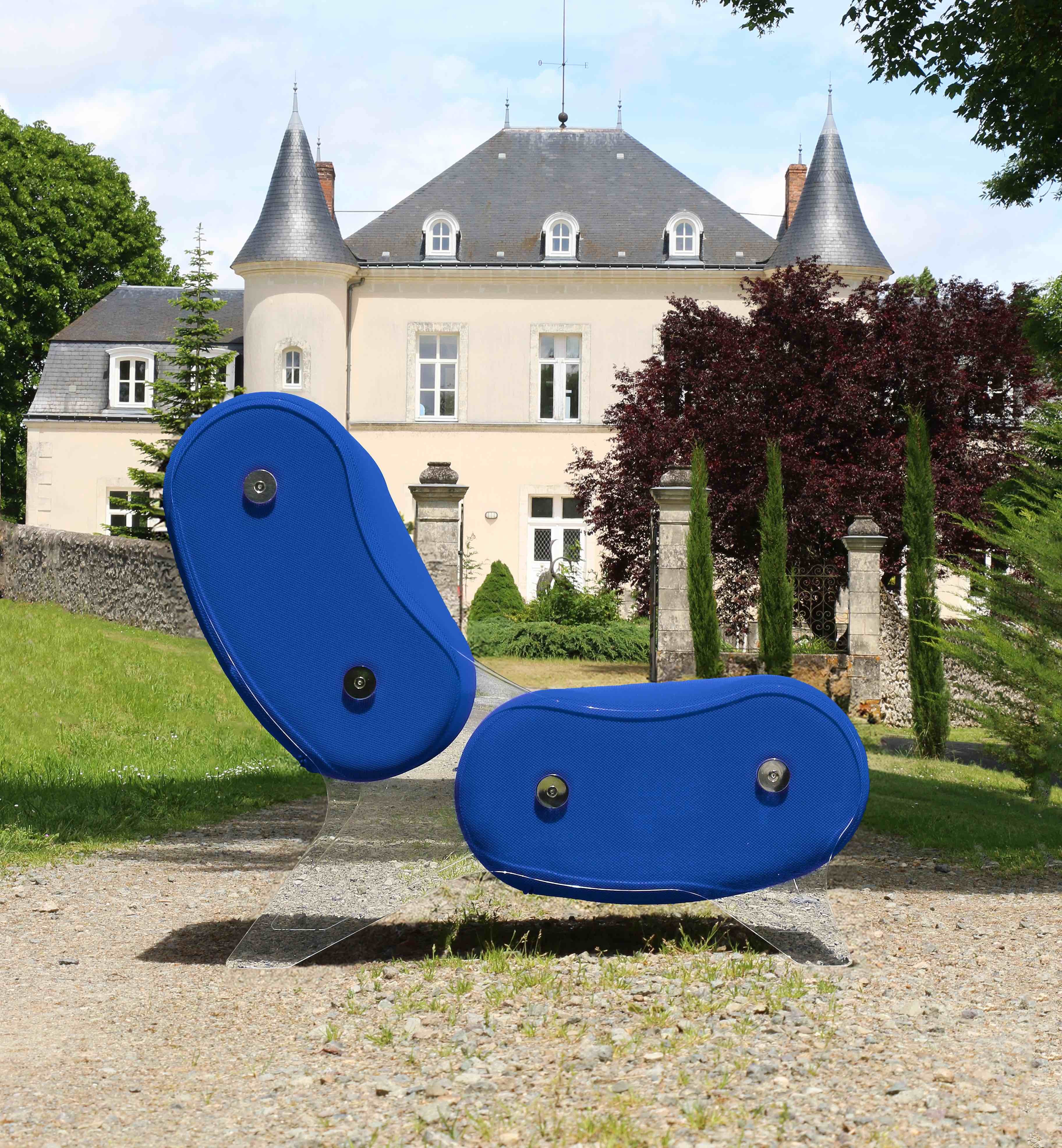 Sofa MW06 Design - Acrylic glass - Handmade in France.