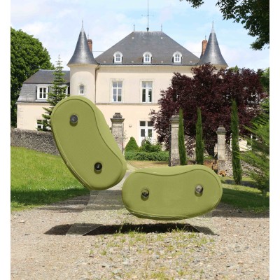 Sofa MW06 Design - Acrylic glass - Handmade in France.