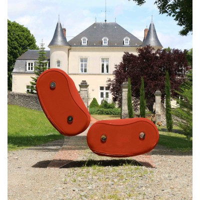 Sofa MW06 Design - Acrylic glass - Handmade in France.
