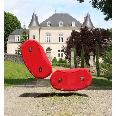 Sofa MW06 Design - Acrylic glass - Handmade in France.