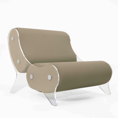Armchair MW06 Design - acrylic glass - Handmade in France. Armchair MW06 Design - acrylic glass - Handmade in France.