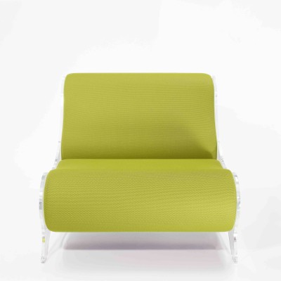 Armchair KUUMO Design - acrylic glass - Handmade in France.