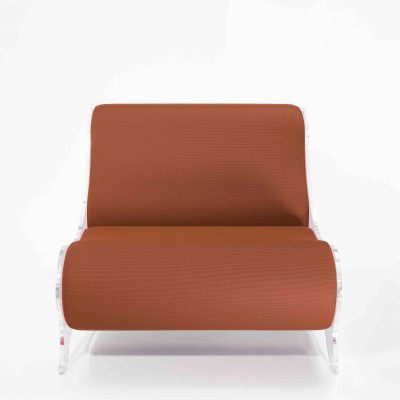 Fauteuil design MW06 en verre acrylique - Fait main en France. Fauteuil design MW06 en verre acrylique - Fait main en France.