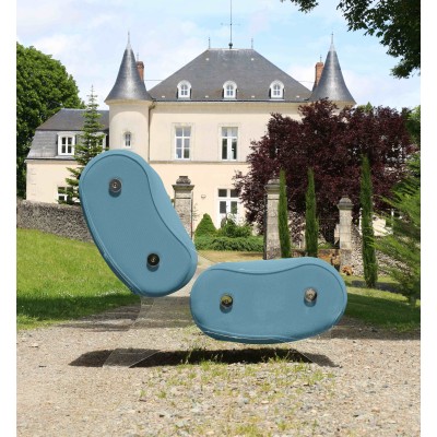 Armchair KUUMO Design - acrylic glass - Handmade in France.