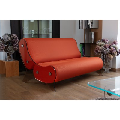 Sofa MW06 Design - Acrylic glass - Handmade in France.