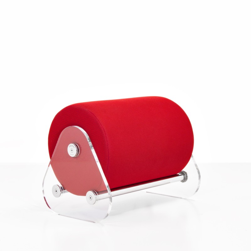 MW06 designer pouf in acrylic glass - Handmade in France. MW06 designer pouf in acrylic glass - Handmade in France.