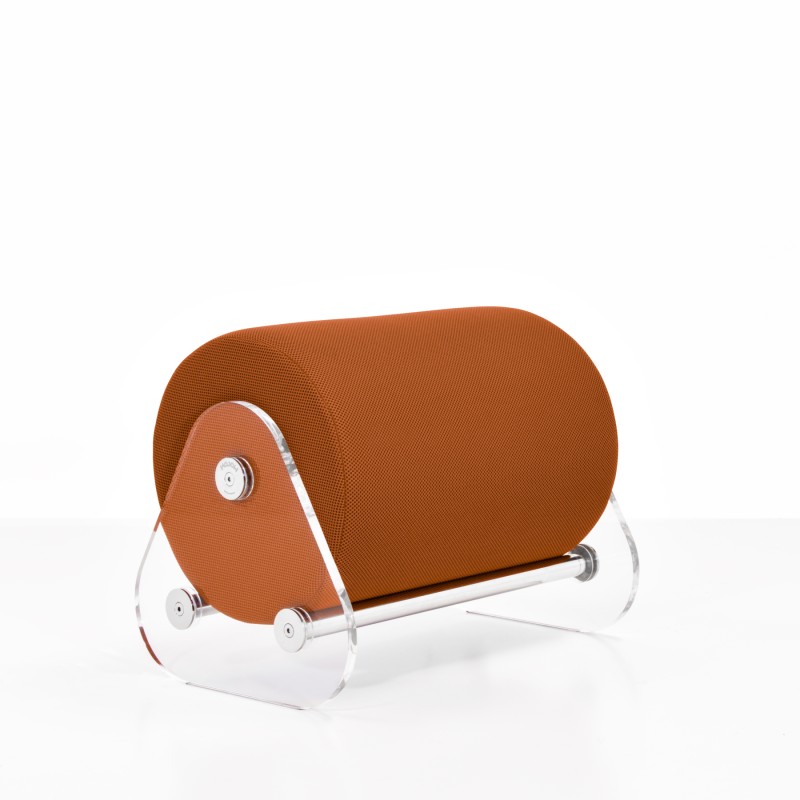 MW06 designer pouf in acrylic glass - Handmade in France. MW06 designer pouf in acrylic glass - Handmade in France.