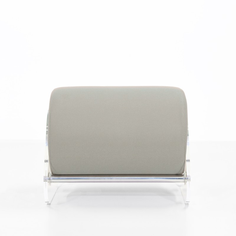 MW06 designer pouf in acrylic glass - Handmade in France. MW06 designer pouf in acrylic glass - Handmade in France.
