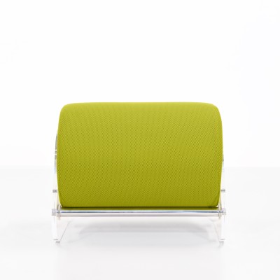 MW06 designer pouf in acrylic glass - Handmade in France. MW06 designer pouf in acrylic glass - Handmade in France.