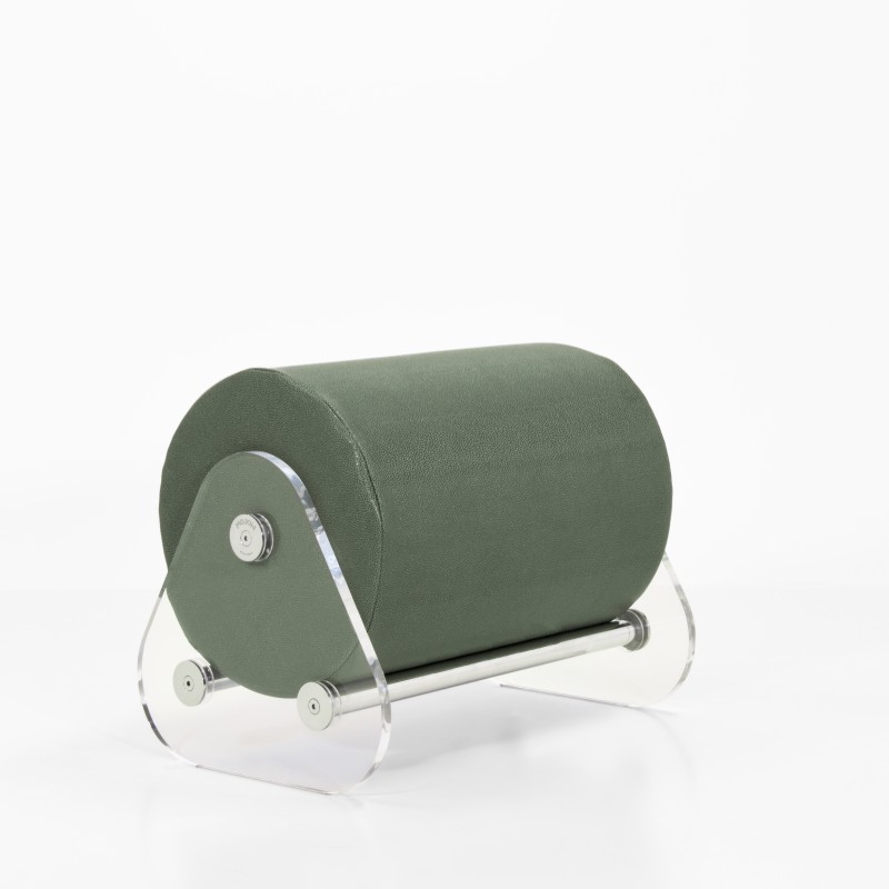 MW06 designer pouf in acrylic glass - Handmade in France. MW06 designer pouf in acrylic glass - Handmade in France.