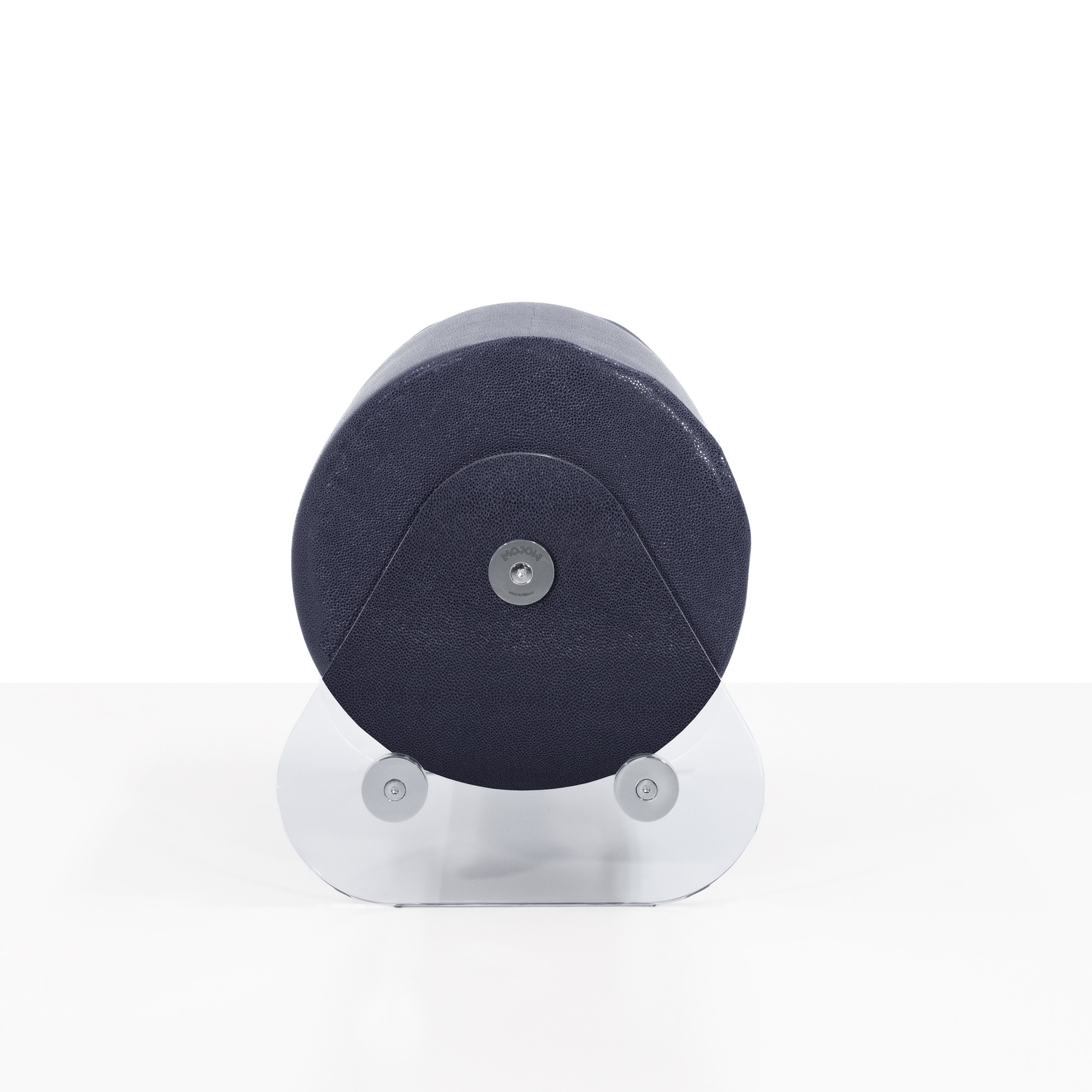 MW06 designer pouf in acrylic glass - Handmade in France.