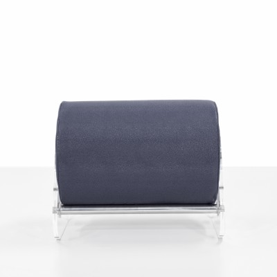 KUUMO designer pouf in acrylic glass - Handmade in France.