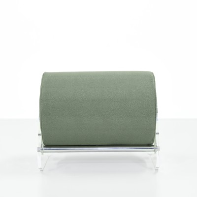 MW06 designer pouf in acrylic glass - Handmade in France. MW06 designer pouf in acrylic glass - Handmade in France.