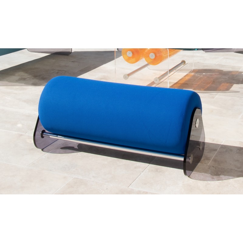 MW06 designer bench in acrylic glass - Handmade in France. MW06 designer bench in acrylic glass - Handmade in France.