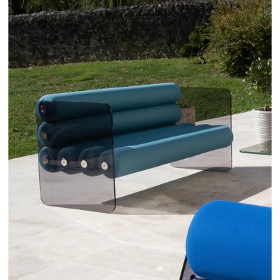 MW02 Design sofa - Foam Seat - grey Altuglas