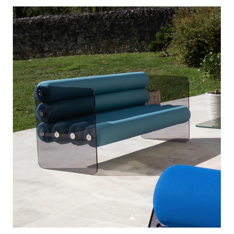 MW02 Design sofa - Foam Seat - grey Altuglas