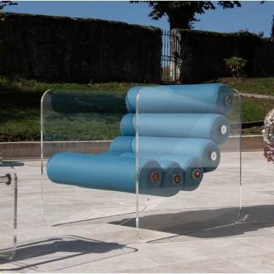 Fauteuil design MW02 en altuglas - Fait main en France. Fauteuil design MW02 en altuglas - Fait main en France.