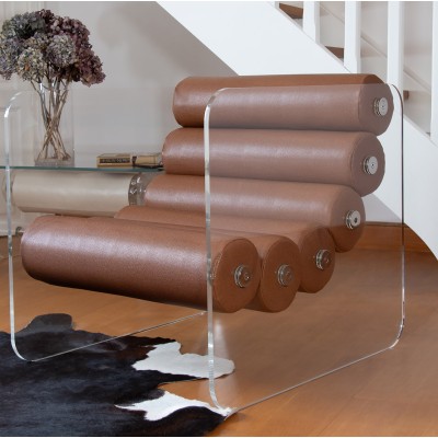 Fauteuil design MW02 en Altuglas - Fait main en France. Fauteuil design MW02 en Altuglas - Fait main en France.