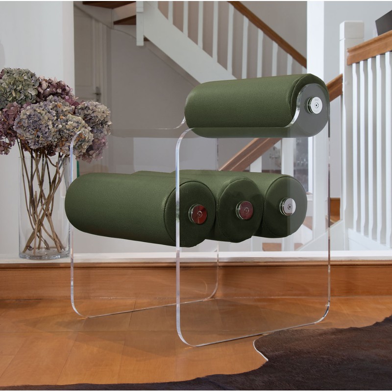 MW04 design chair in altuglas - Handmade in France. MW04 design chair in altuglas - Handmade in France.