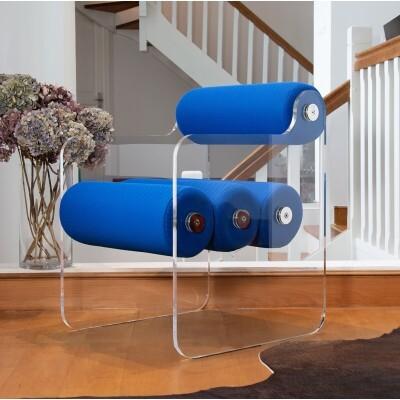Chaise design MW04 en PMMA - Fait main en France.