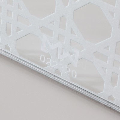 MW01 „Cannage“ Sessel - Transparente TPU-Sitzfläche - glas MW01 „Cannage“ Sessel - Transparente TPU-Sitzfläche - glas