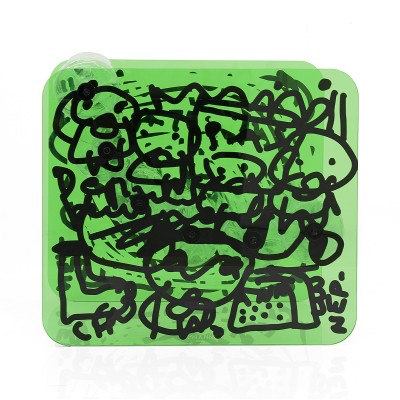 Design armchair limited edition MW02 X NEP "Interface(s)" in glass - foam seat - Printed glass. Design armchair limited edition MW02 X NEP "Interface(s)" in glass - foam seat - Printed glass.