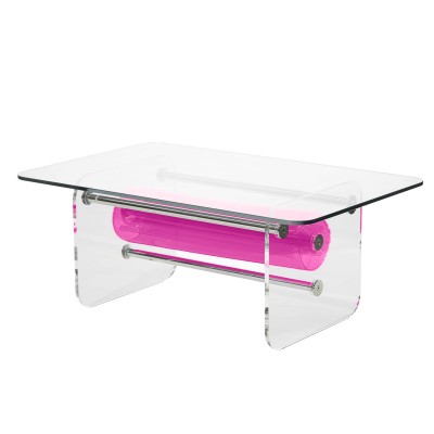 Handmade MW Design Table in Glass Made in France. By Olivier Santini. Handmade MW Design Table in Glass Made in France. By Olivier Santini.