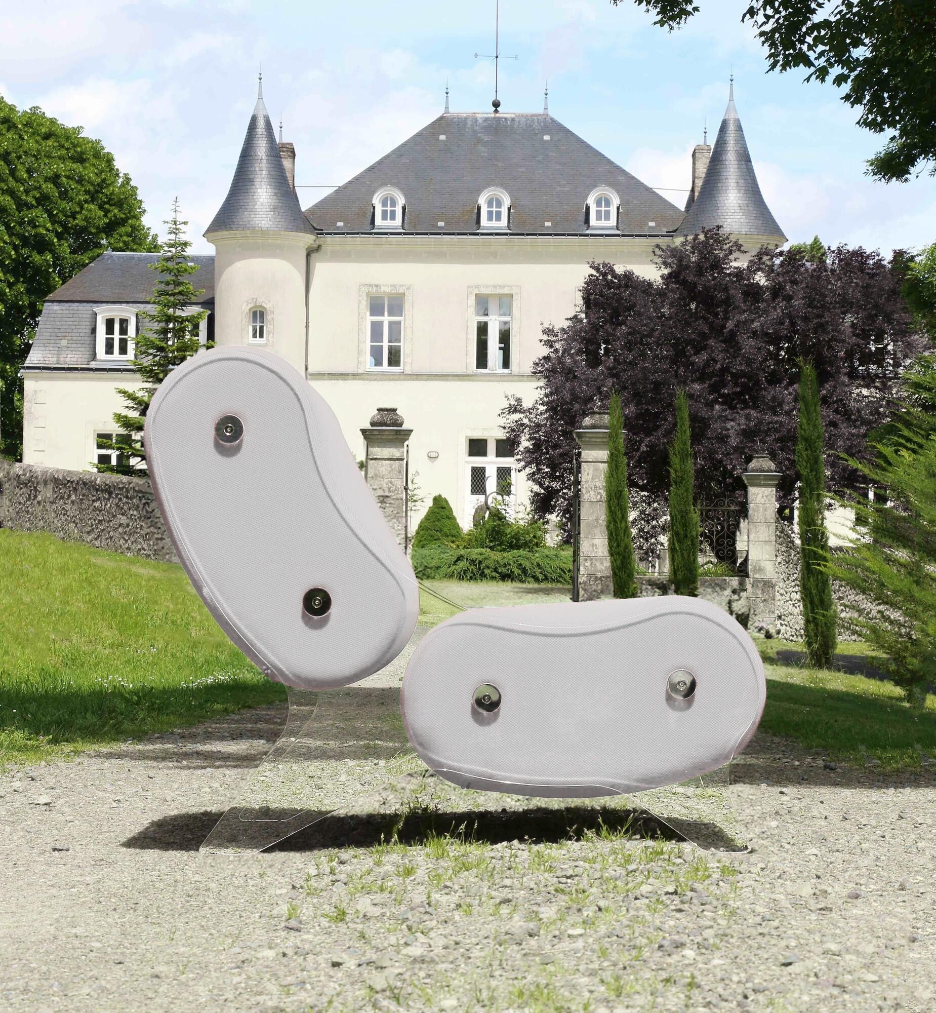 Fauteuil design MW06 en PMMA - Fait main en France.