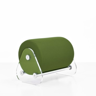 Pouf design MW06 en verre acrylique - Fait main en France. Pouf design MW06 en verre acrylique - Fait main en France.