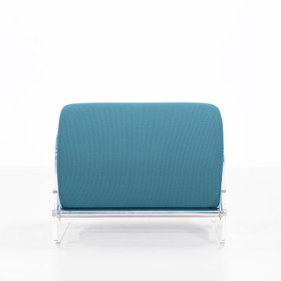 MW06 designer pouf in acrylic glass - Handmade in France. MW06 designer pouf in acrylic glass - Handmade in France.