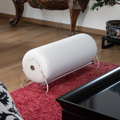 Banc design MW06 en verre acrylique - Fait main en France.